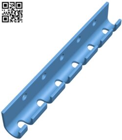 Cable organizer H001747 file stl free download 3D Model for CNC