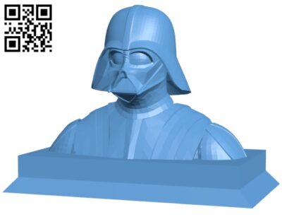 Darth Vader Bust H003297 file stl free download 3D Model for CNC and 3d printer