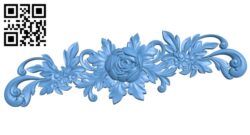 Flower pattern A006830 download free stl files 3d model for CNC wood carving