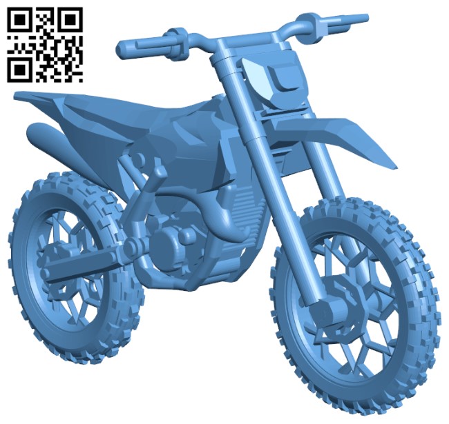 STL file 3D MOTOCROSS MODEL 🚗・3D printable model to download・Cults