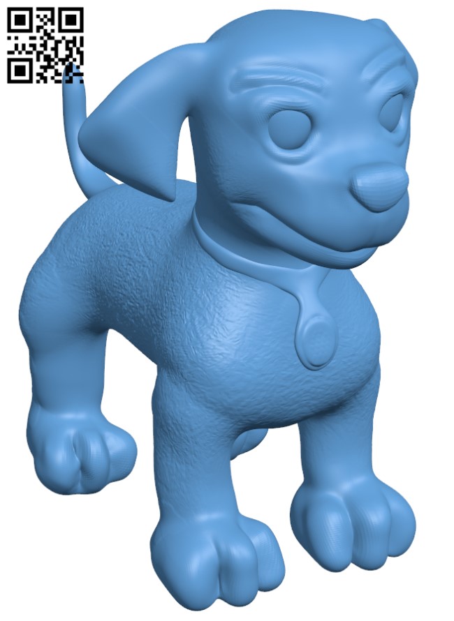 Marshall - Paw patrol H003935 file stl free download 3D Model for CNC and 3d printer