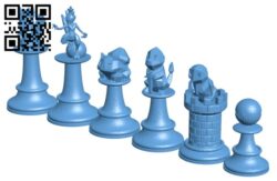 3D Chess (Star Trek TOS) by mageb, Download free STL model