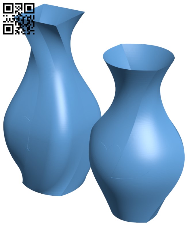 Valentines heart vases H004135 file stl free download 3D Model for CNC and 3d printer