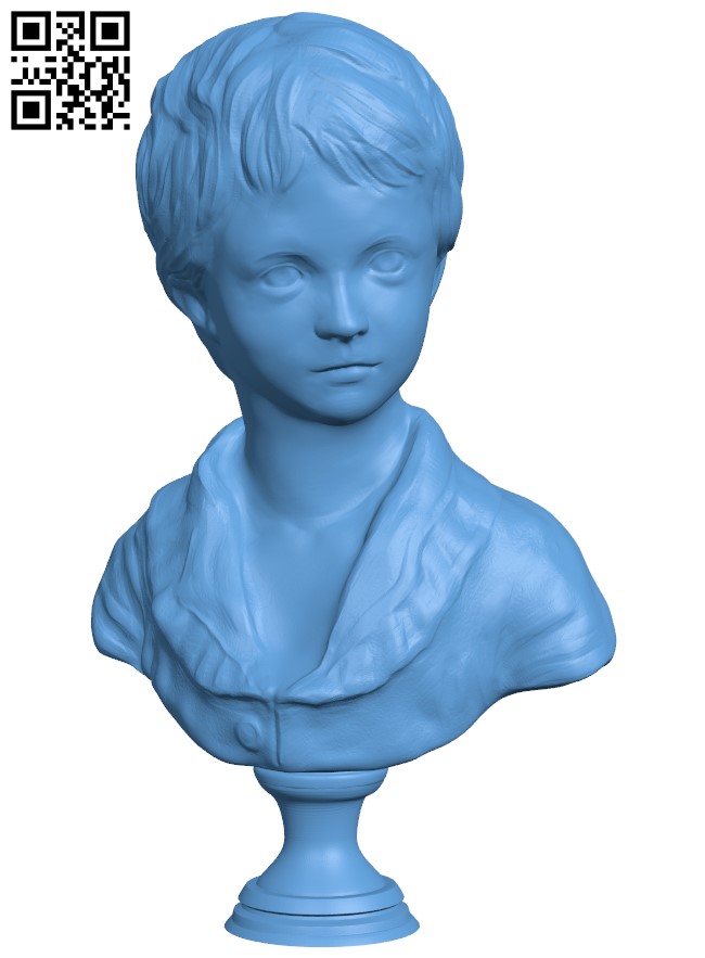 Alexandre Brongniart bust H004494 file stl free download 3D Model for CNC and 3d printer