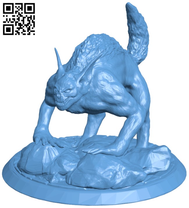 Barghest H004502 file stl free download 3D Model for CNC and 3d printer