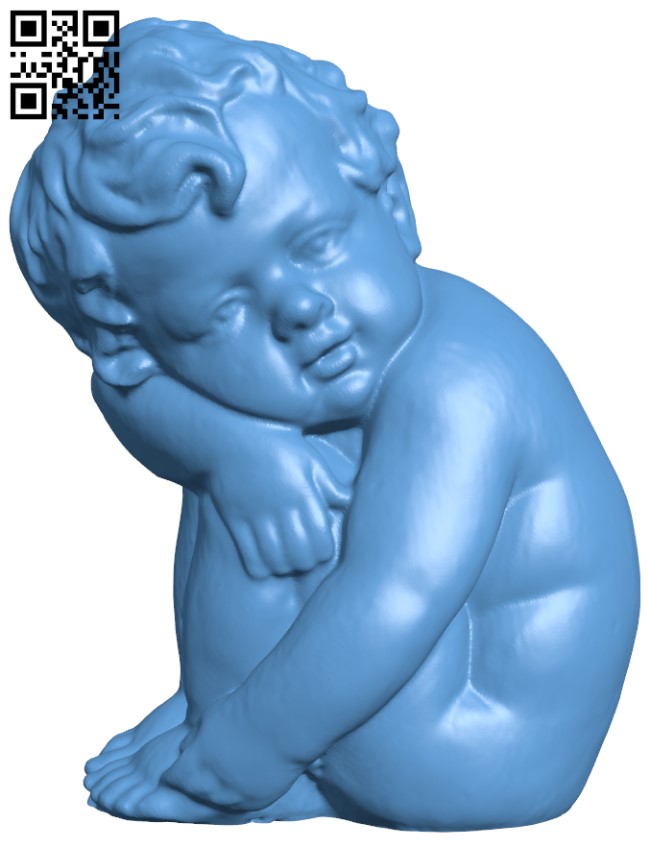 Cherub H004198 file stl free download 3D Model for CNC and 3d printer