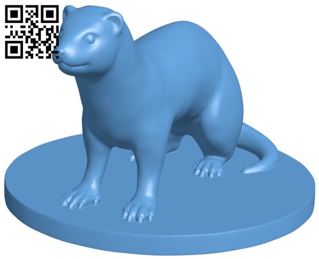 Ferret H004689 file stl free download 3D Model for CNC and 3d printer