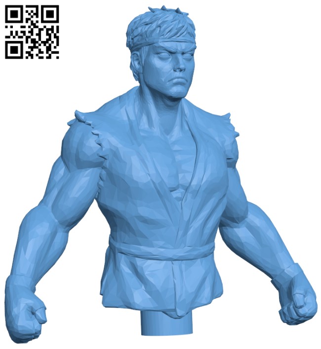 Ryu Street Fighter Alpha | 3D Print Model