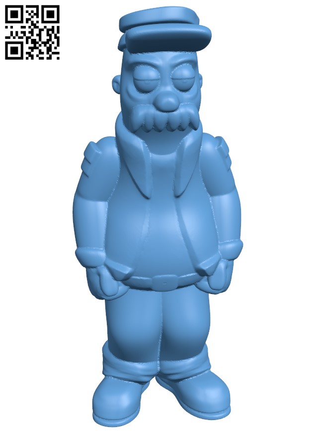 Scruffy Scruffington H004754 file stl free download 3D Model for CNC and 3d printer