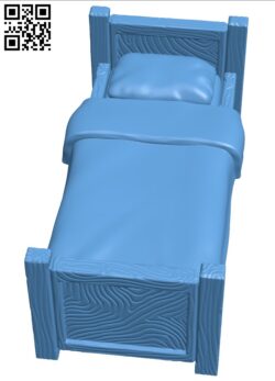 Bed H005271 file stl free download 3D Model for CNC and 3d printer