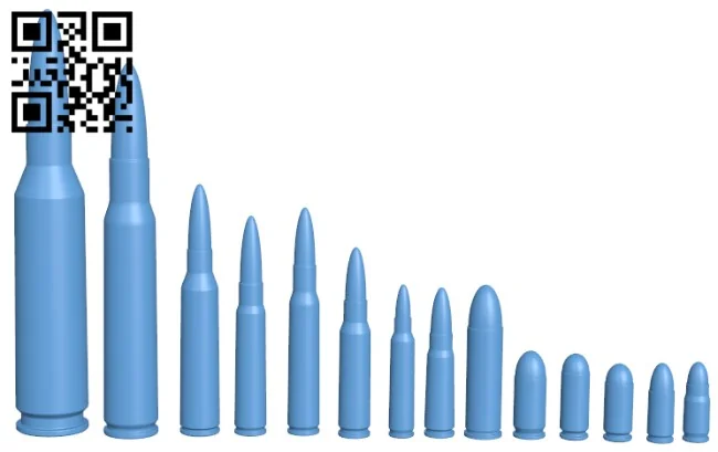 Bullets In Accurate Measures H005151 file stl free download 3D Model for CNC and 3d printer