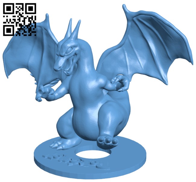 STL file POKEMON - CHARIZARD 🐉・3D printable model to download・Cults