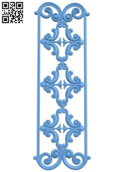 Door frame pattern T0000035 download free stl files 3d model for CNC wood carving