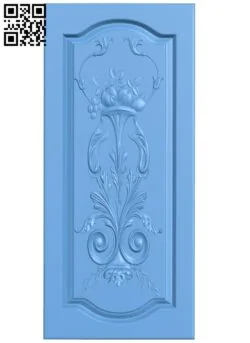 Door frame pattern T0000042 download free stl files 3d model for CNC wood carving