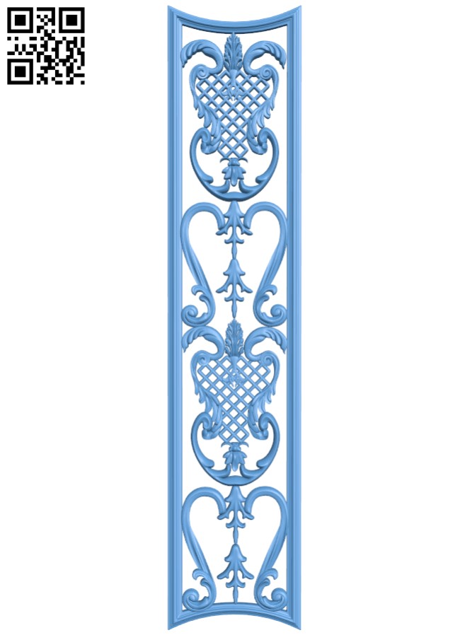 Door frame pattern (4) T0000043 download free stl files 3d model for CNC wood carving