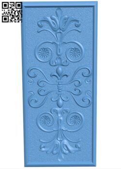 Door frame pattern T0000037 download free stl files 3d model for CNC wood carving