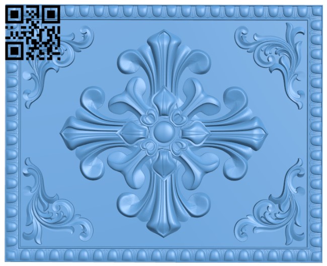 Door pattern T0000165 download free stl files 3d model for CNC wood carving