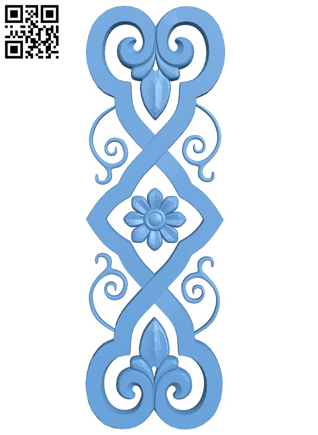 Door pattern T0000183 download free stl files 3d model for CNC wood carving