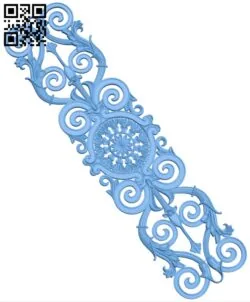 Door pattern T0000185 download free stl files 3d model for CNC wood carving