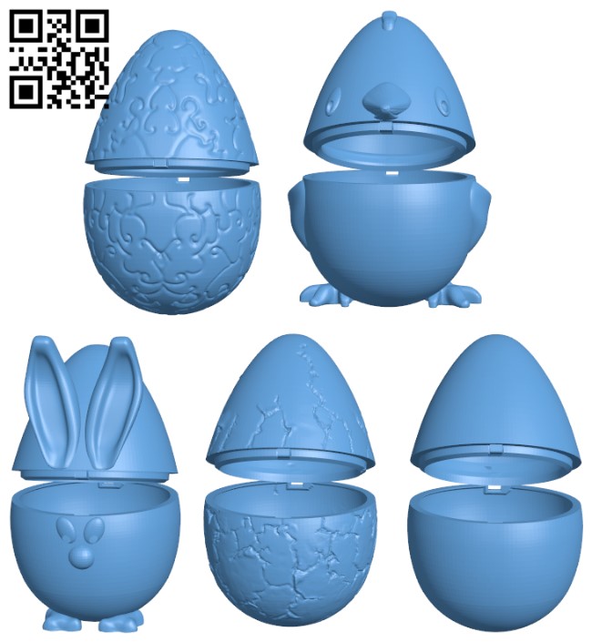 Free STL file Fancy Easter Egg Series 🥚・3D printable design to  download・Cults