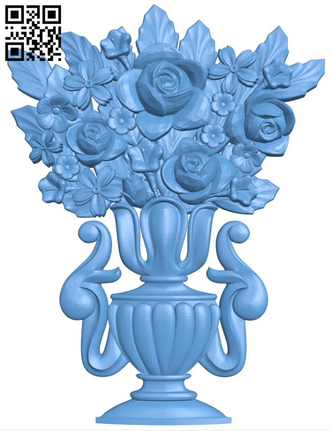 Floral pattern T0000054 download free stl files 3d model for CNC wood carving