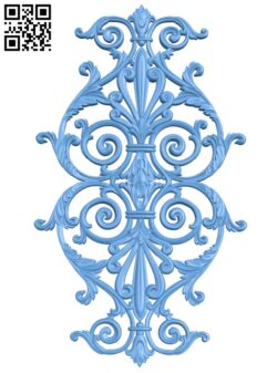 Floral pattern T0000087 download free stl files 3d model for CNC wood carving