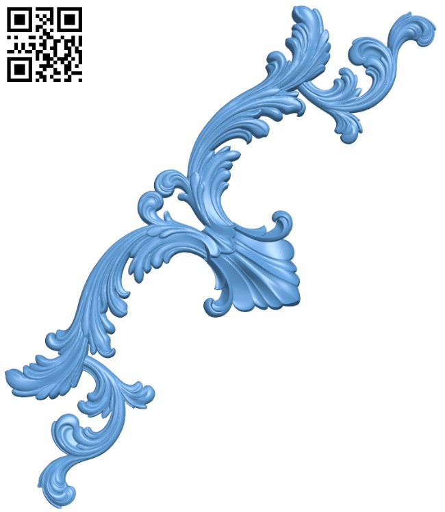 Floral pattern T0000188 download free stl files 3d model for CNC wood carving