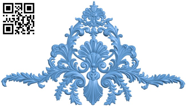 Floral pattern T0000192 download free stl files 3d model for CNC wood carving