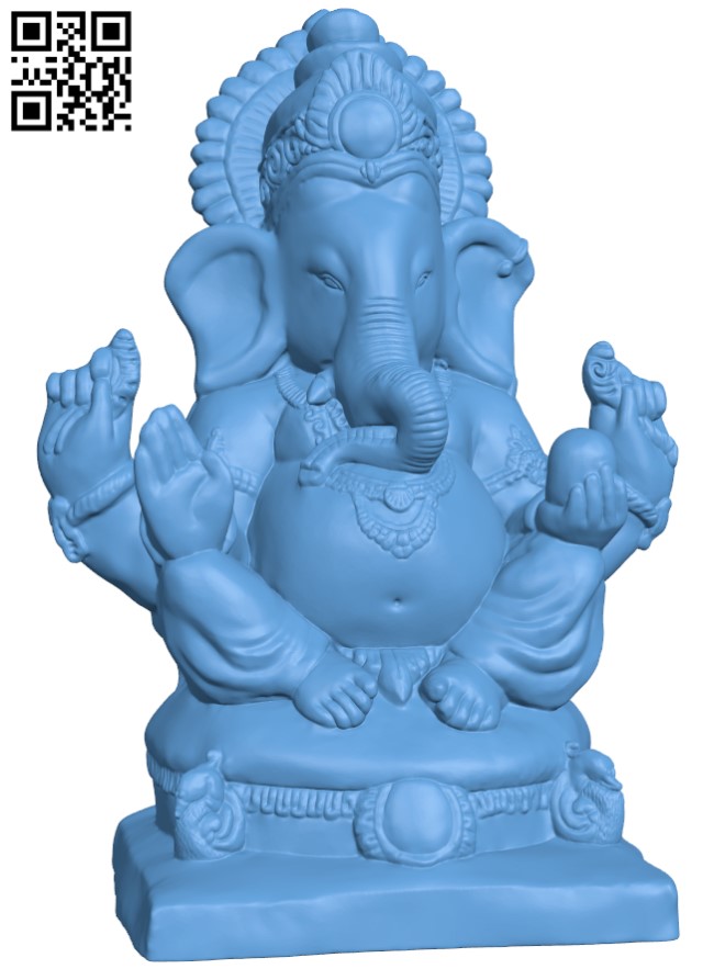 Ganesha H005403 file stl free download 3D Model for CNC and 3d printer