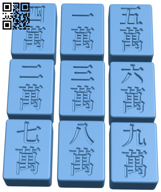 STL file Mahjong Game 🀄・3D printing design to download・Cults