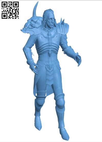 Nigromante Diablo III H004914 file stl free download 3D Model for CNC and 3d printer
