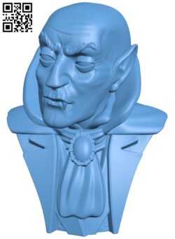 Nosferatu vampire bust H005590 file stl free download 3D Model for CNC and 3d printer