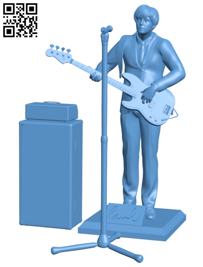 Paul Jones H005595 file stl free download 3D Model for CNC and 3d printer