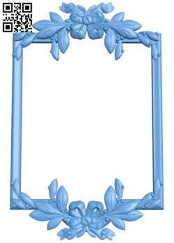 Picture frame or mirror T0000049 download free stl files 3d model for CNC wood carving