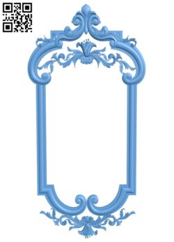 Picture frame or mirror T0000024 download free stl files 3d model for CNC wood carving