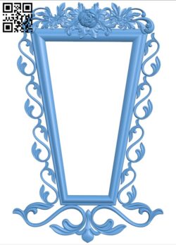 Picture frame or mirror T0000025 download free stl files 3d model for CNC wood carving