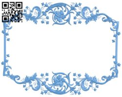 Picture frame or mirror T0000027 download free stl files 3d model for CNC wood carving