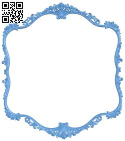 Picture frame or mirror T0000029 download free stl files 3d model for CNC wood carving