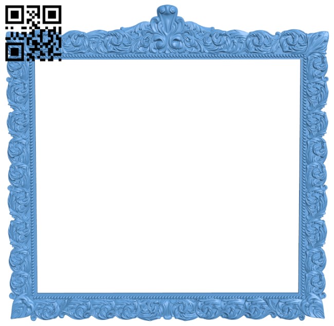 Picture frame or mirror T0000100 download free stl files 3d model for CNC wood carving