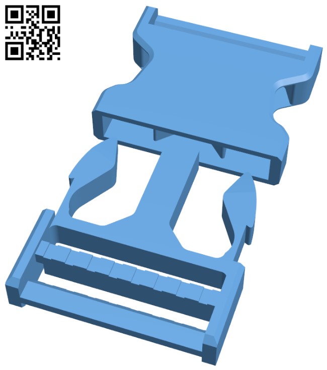 Plastic Buckles 3D model