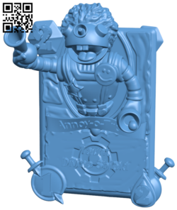 Annoy-O-Tron – Hearthstone H006470 file stl free download 3D Model for CNC and 3d printer