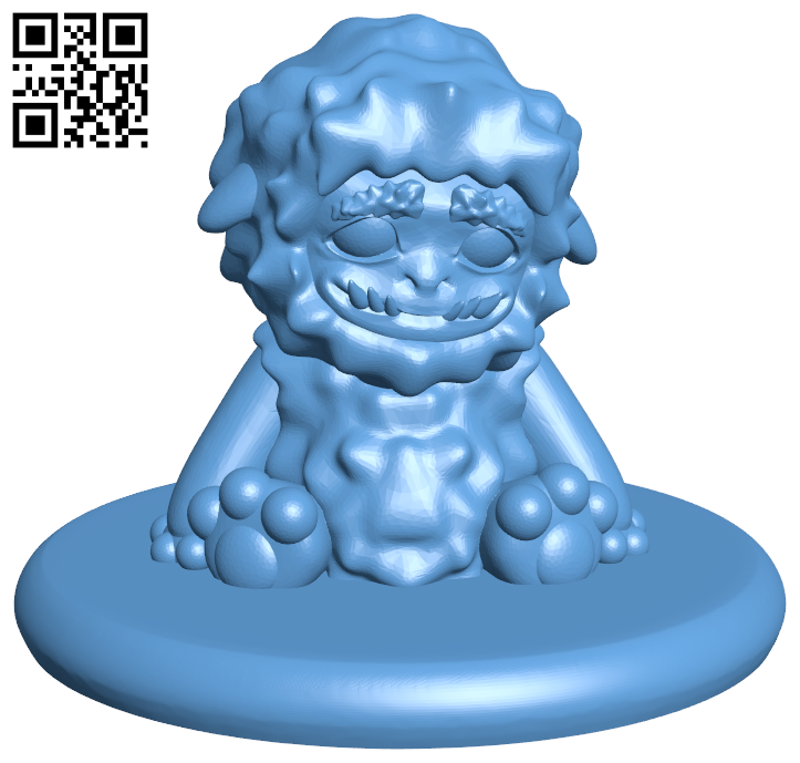 Baby Yeti H005928 file stl free download 3D Model for CNC and 3d printer