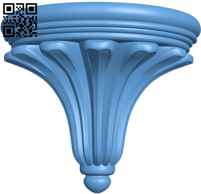 Bracket pattern T0000272 download free stl files 3d model for CNC wood carving