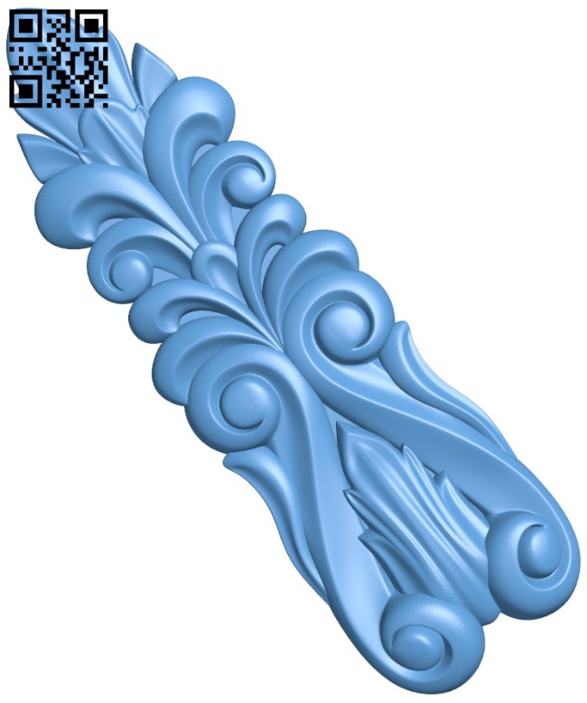 Bracket pattern T0000292 download free stl files 3d model for CNC wood carving