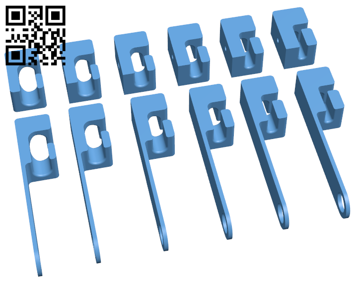 Cable Holder H005937 file stl free download 3D Model for CNC and 3d printer