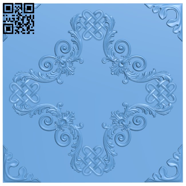 Door pattern T0000244 download free stl files 3d model for CNC wood carving