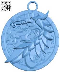 Ebonheart Pact – Elder Scrolls online Faction Pendant H005821 file stl free download 3D Model for CNC and 3d printer