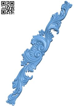 Floral pattern T0000319 download free stl files 3d model for CNC wood carving