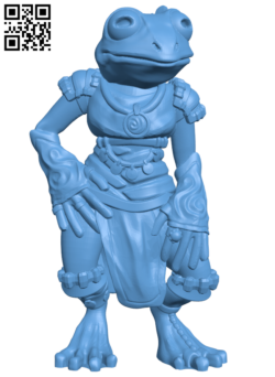 Frogfolk girl H006250 file stl free download 3D Model for CNC and 3d printer