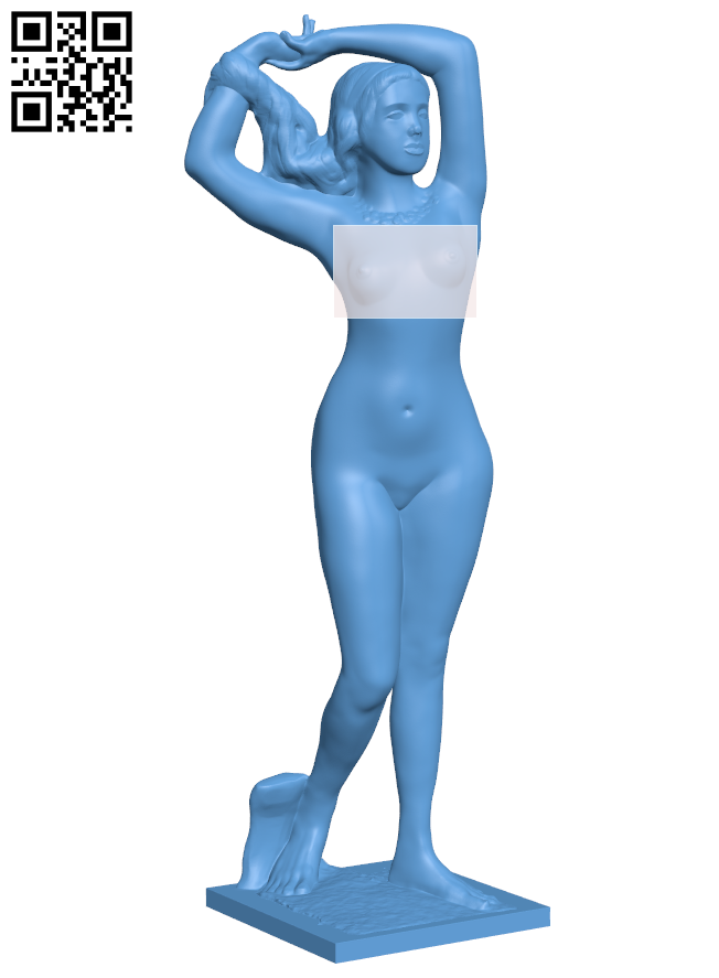 Girl H006539 file stl free download 3D Model for CNC and 3d printer